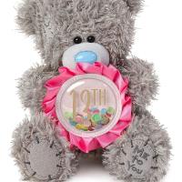 7" 13th Birthday Rosette Me to You Bear Extra Image 1 Preview